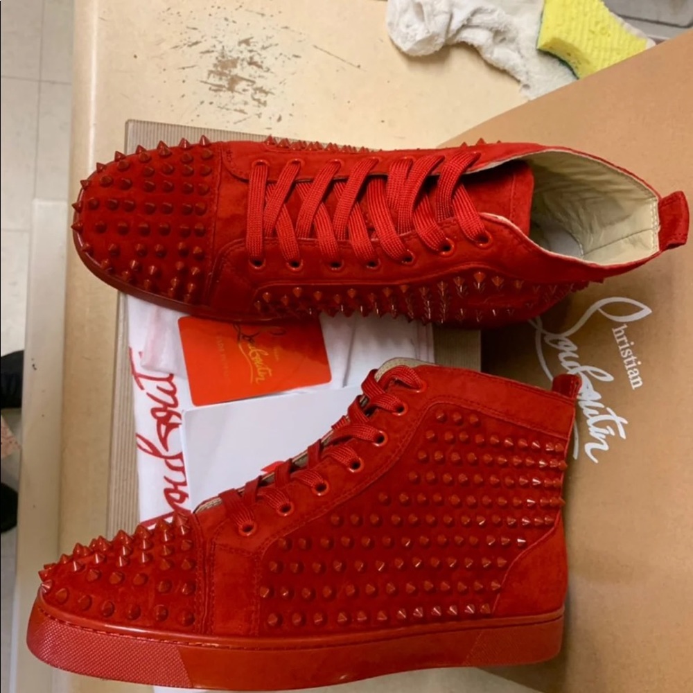 CHRISTIAN LOUBOUTIN HIGH TOPS